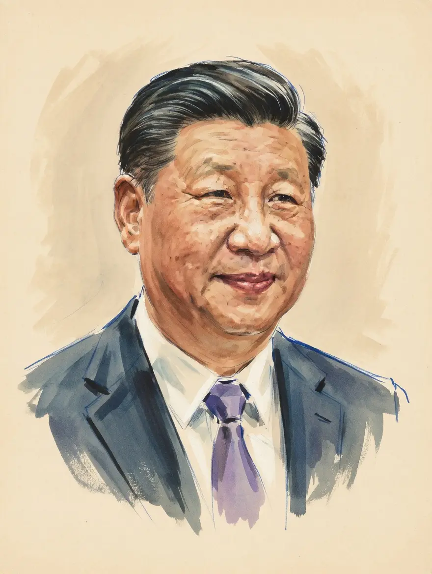 Portrait of Xi Jinping