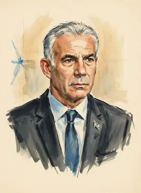 Portrait of Yair Lapid
