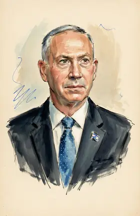 Portrait of Yoav Gallant