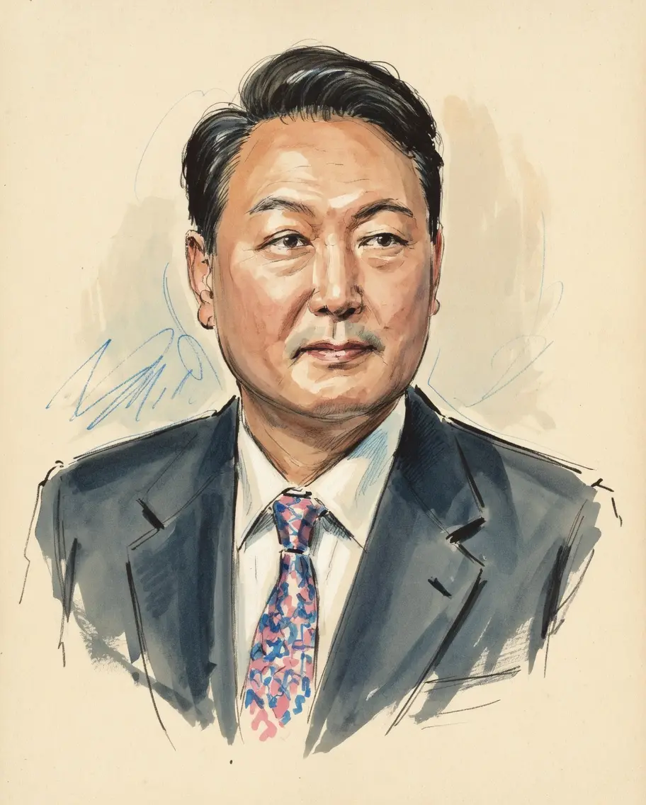 Portrait of Yoon Suk Yeol