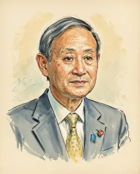 Portrait of Yoshihide Suga