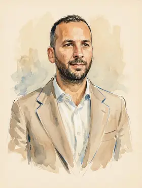 Portrait of Zack Polanski